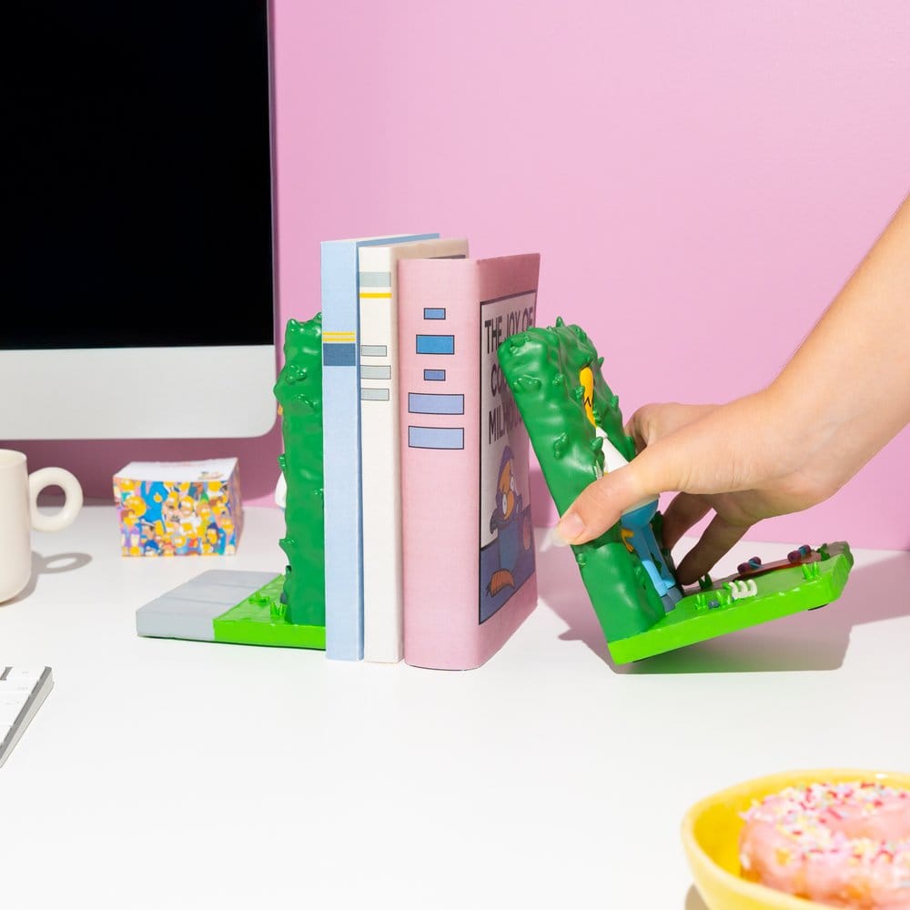 Die Simpsons  Buchstützen Homer Busch 17 cm  - Preorder - ETA: 26.10.2026