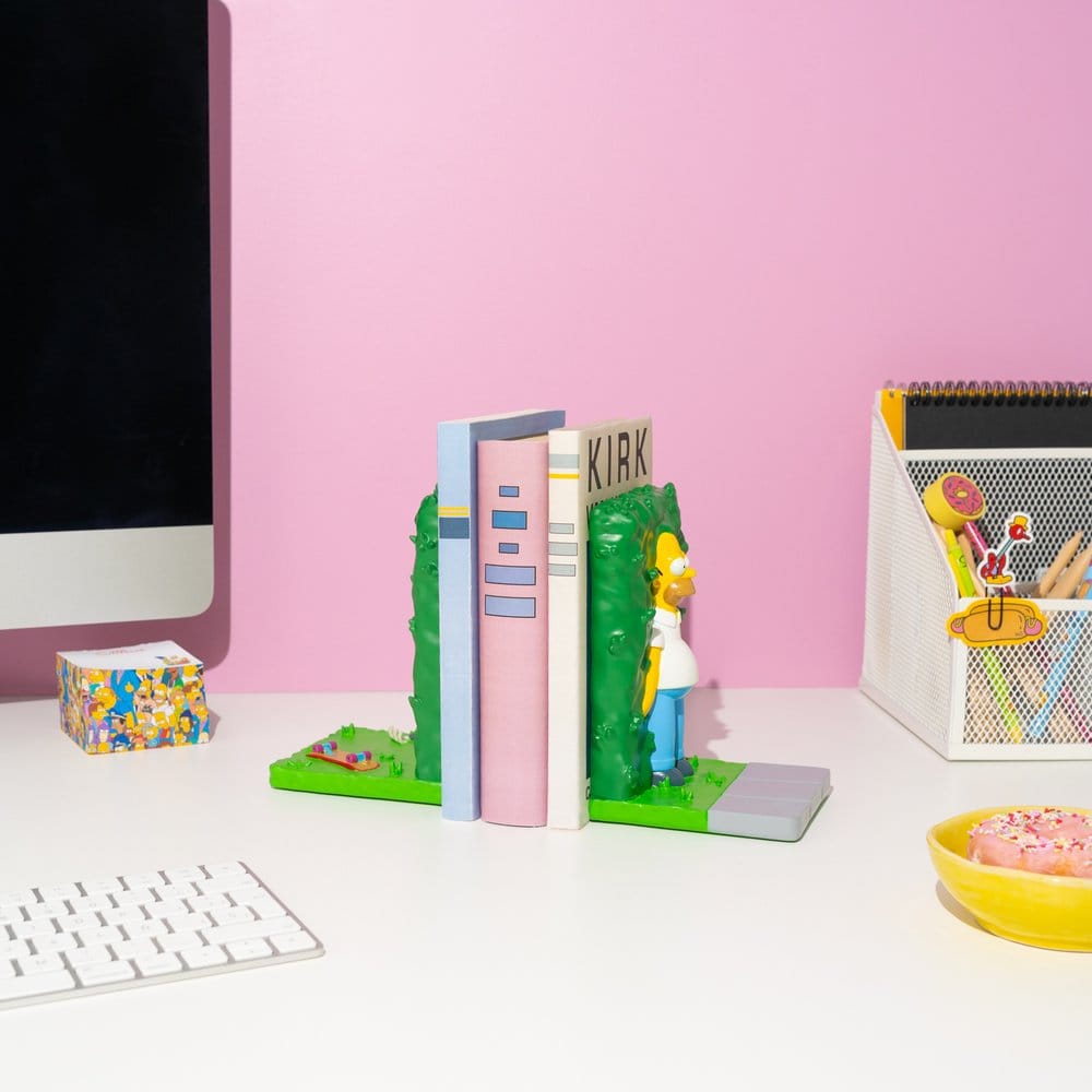 Die Simpsons  Buchstützen Homer Busch 17 cm  - Preorder - ETA: 26.10.2026