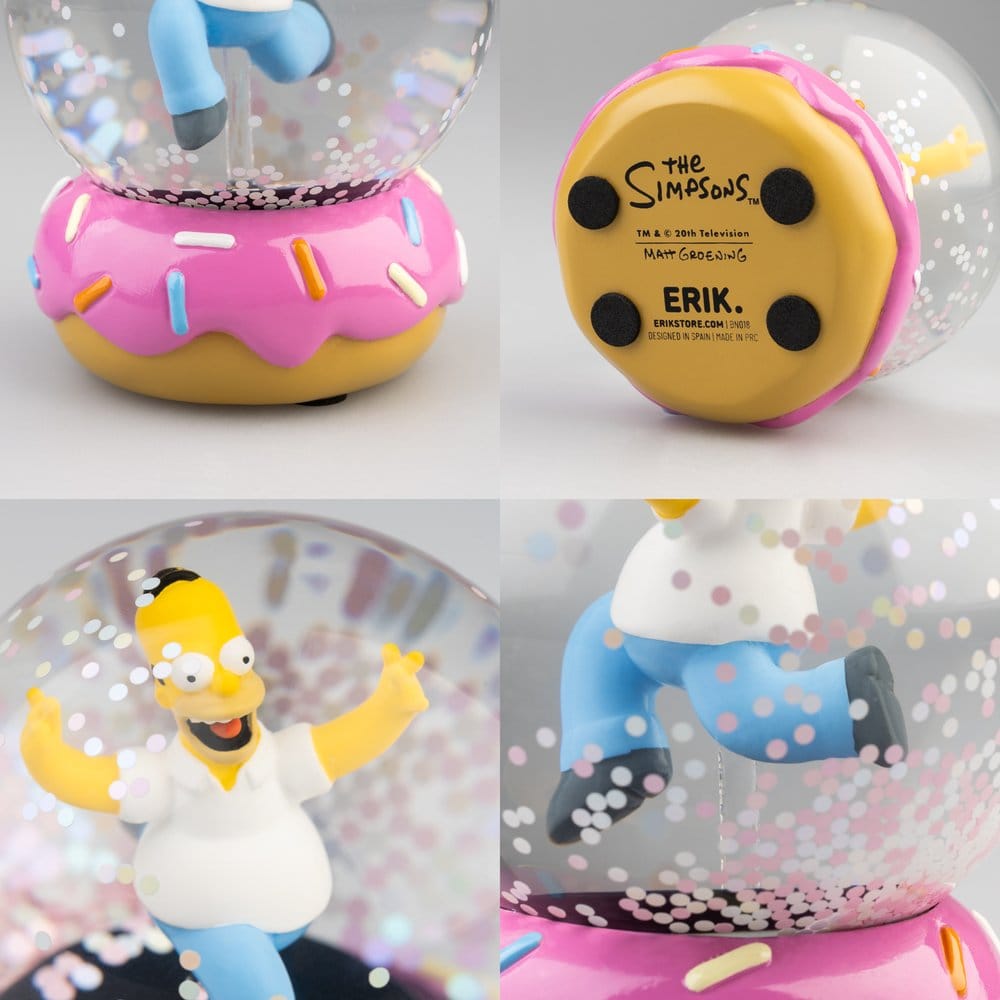 Die Simpsons Schneekugel Homer Simpson Donut 10 cm - Preorder - ETA: 25.11.2026