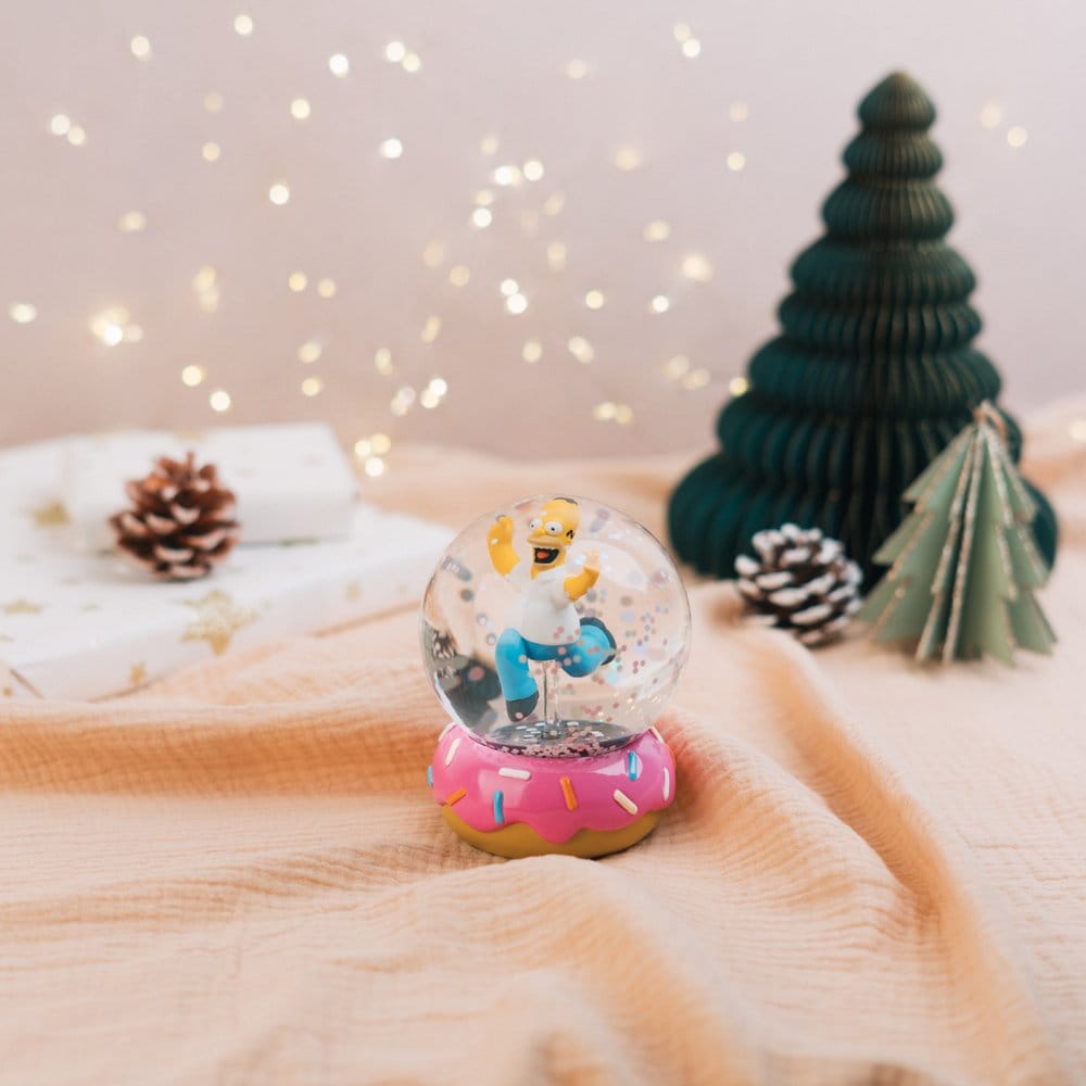 Die Simpsons Schneekugel Homer Simpson Donut 10 cm - Preorder - ETA: 25.11.2026