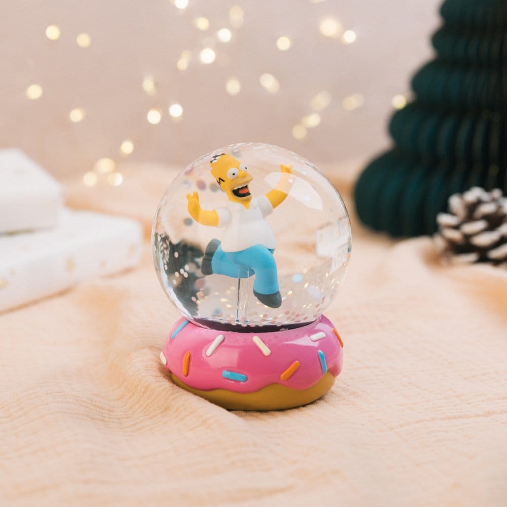 Die Simpsons Schneekugel Homer Simpson Donut 10 cm - Preorder - ETA: 25.11.2026