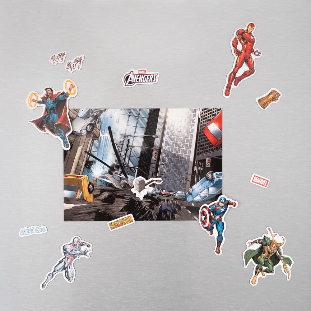 Marvel Stanzmagnet-Set Avengers  - Preorder - ETA: 26.10.2026