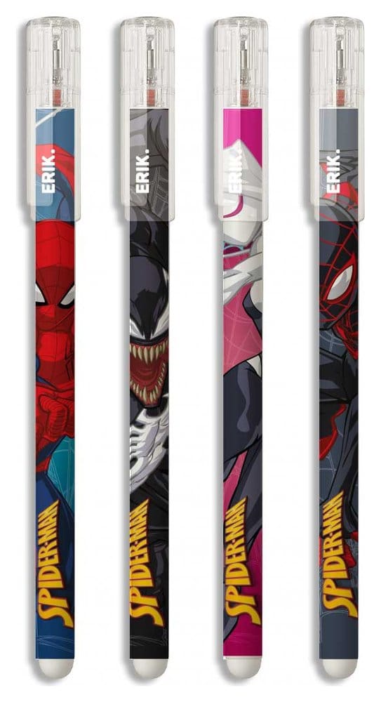 Spider-Man Radierbarer Stift 4er Set - Preorder - ETA: 24.07.2026