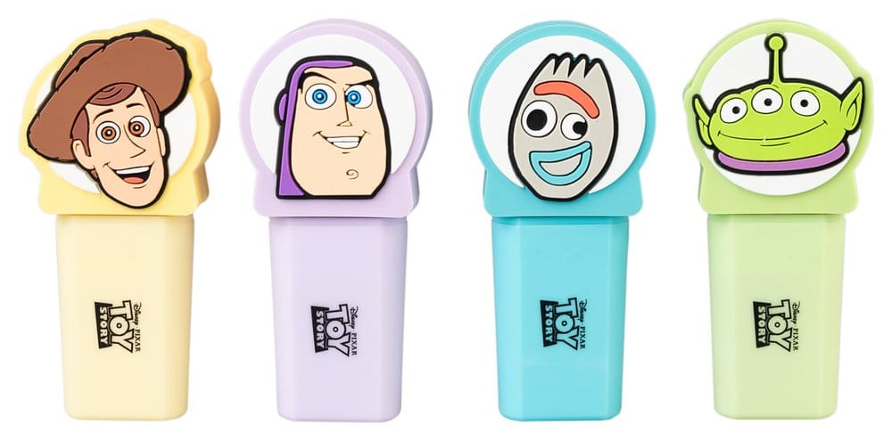 Toy Story Textmarker mit Toppern 4er Set - Preorder - ETA: 08.08.2026