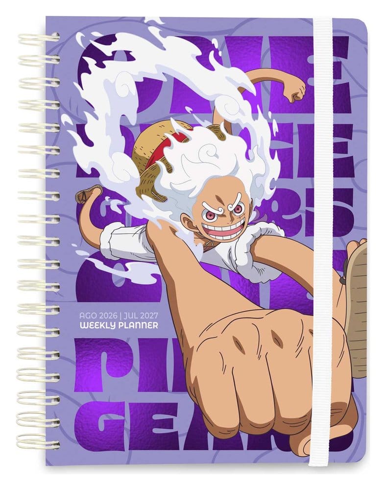 One Piece Terminkalender Wochenplaner 2026/2027 Gear 5 A5 - Preorder - ETA: 13.07.2026