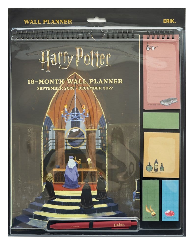Harry Potter Wand-Planer 2026/27 30 x 34 cm - Preorder - ETA: 09.10.2026