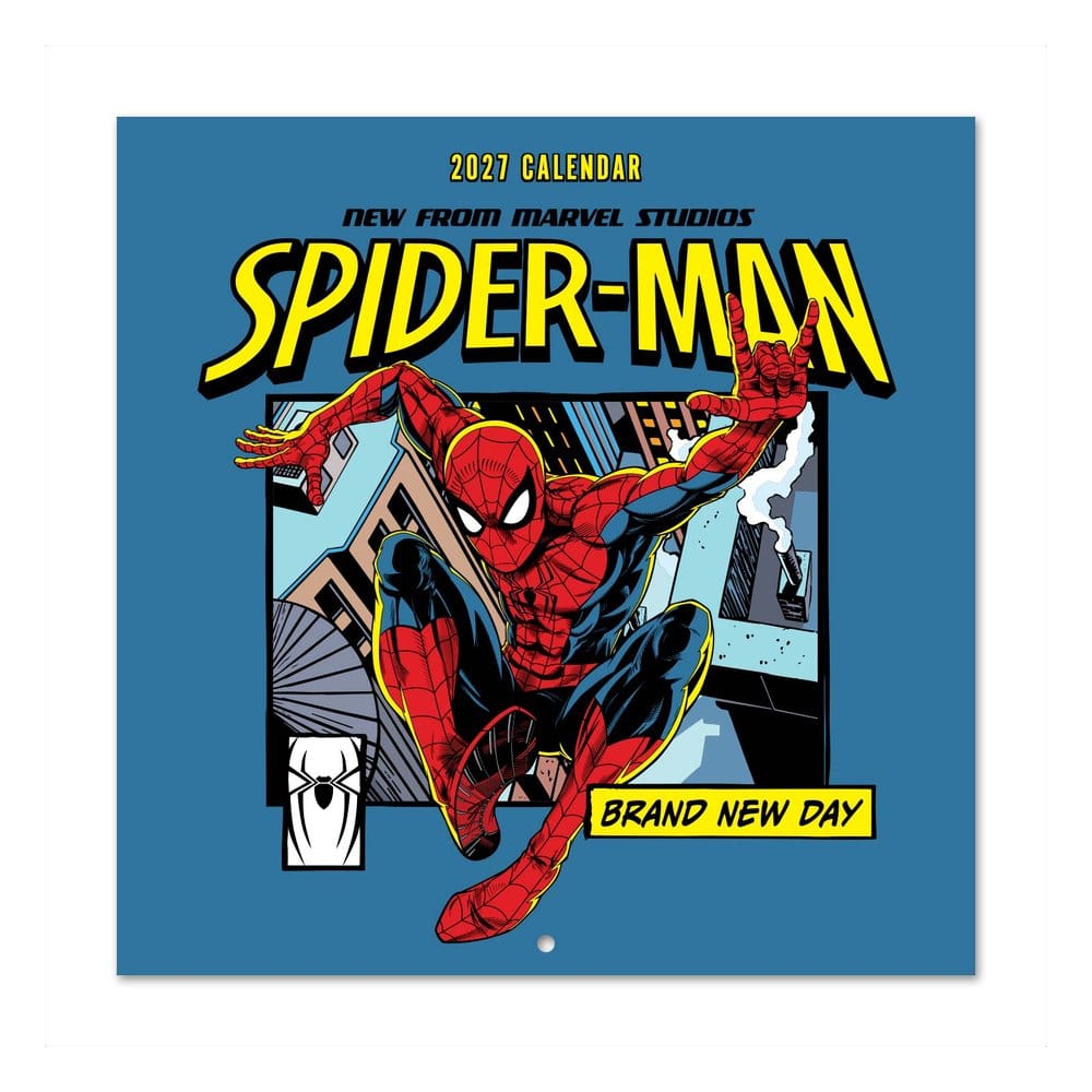Spider-Man Wandkalender 2027 30 x 30 cm - Preorder - ETA: 08.11.2026