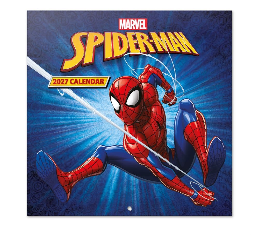 Spider-Man Wandkalender 2027 30 x 30 cm - Preorder - ETA: 09.10.2026