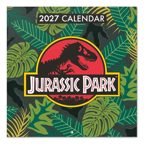 Jurassic Park Wandkalender 2027 30 x 30 cm - Preorder - ETA: 26.10.2026