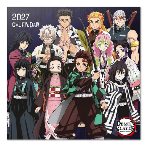 Demon Slayer Wandkalender 2027 30 x 30 cm - Preorder - ETA: 26.10.2026