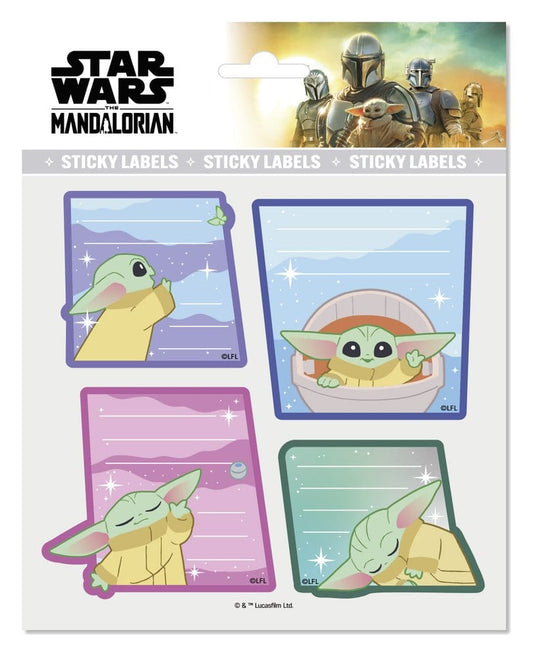 Star Wars: The Mandalorian Premium Selbstklebende Etiketten Grogu - Versand: 7 Tage nach Bestellung