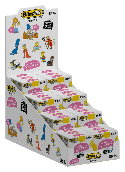 Die Simpsons Ansteck-Pins Serie 1 Display (24) - Versand: 7 Tage nach Bestellung