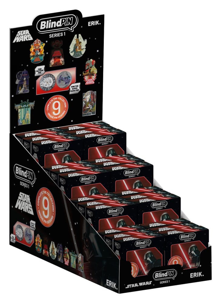 Star Wars Ansteck-Pins Serie 1 Display (24) - Versand: 7 Tage nach Bestellung