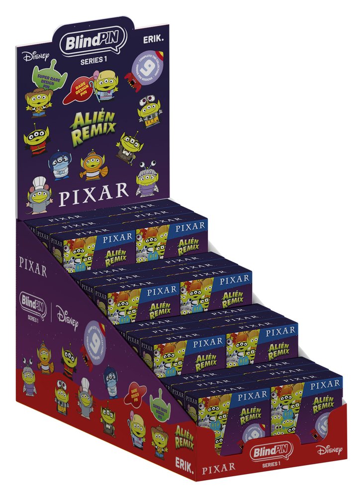Disney Pixar Toy Story Alien Remix Ansteck-Pins Serie 1 Display (24) - Versand: 7 Tage nach Bestellung