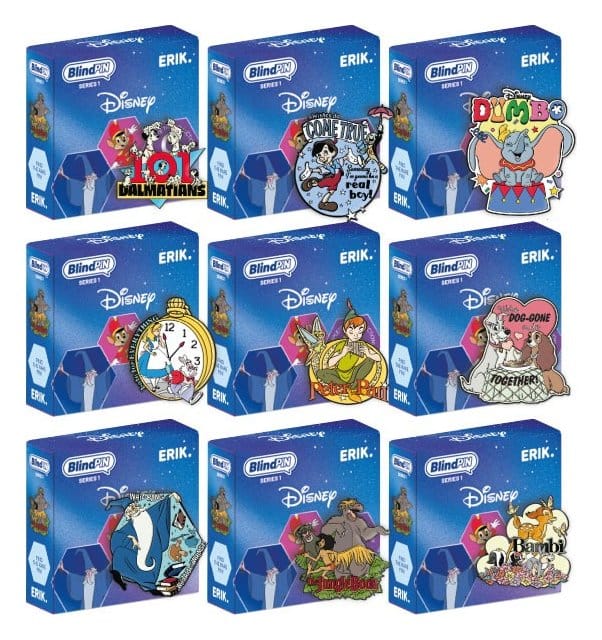 Disney Mystery-Ansteck-Pins Serie 2 Blind Box Display (24) - Preorder - ETA: 23.04.2027