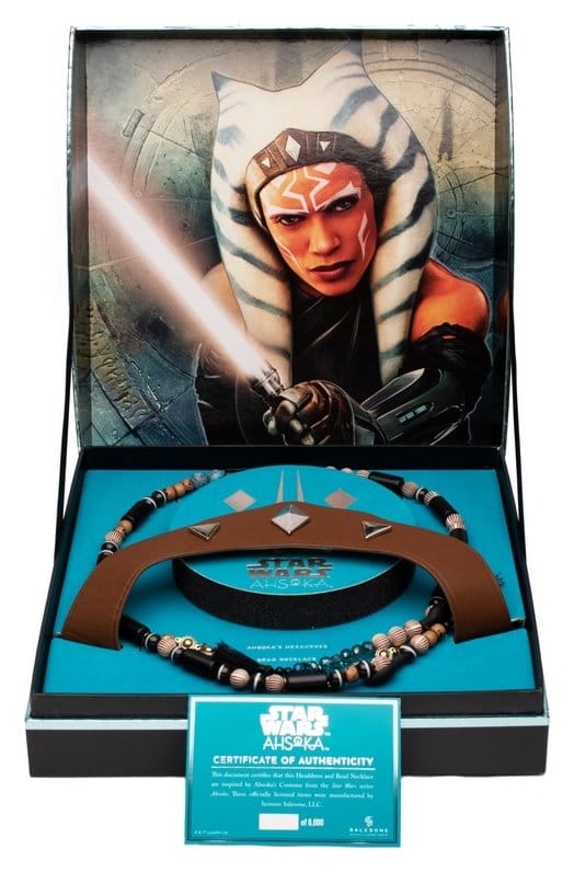 Star Wars: Ahsoka Tano Stirnband & Gürtelperlen Replik - Versand: 7 Tage nach Bestellung
