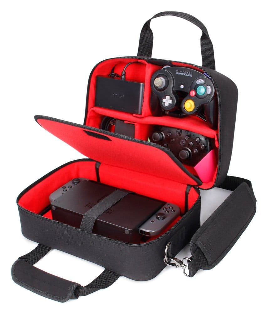 Enhance USA Gear S14 Console Gaming Nintendo Switch Tasche Rot - Preorder - ETA: 25.05.2026