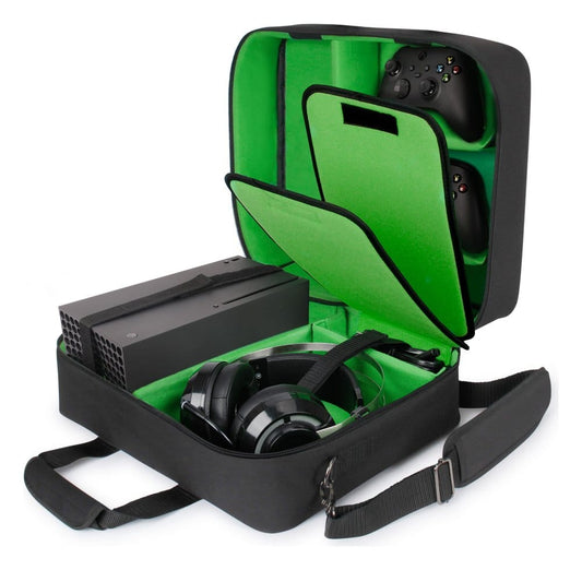 Enhance USA Gear S23 Console Gaming Xbox Tasche Grün - Preorder - ETA: 25.05.2026