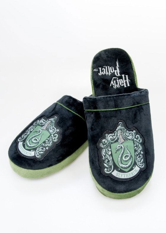 Harry Potter Hausschuhe Slytherin  Größe M - Preorder - ETA: 20.12.2025