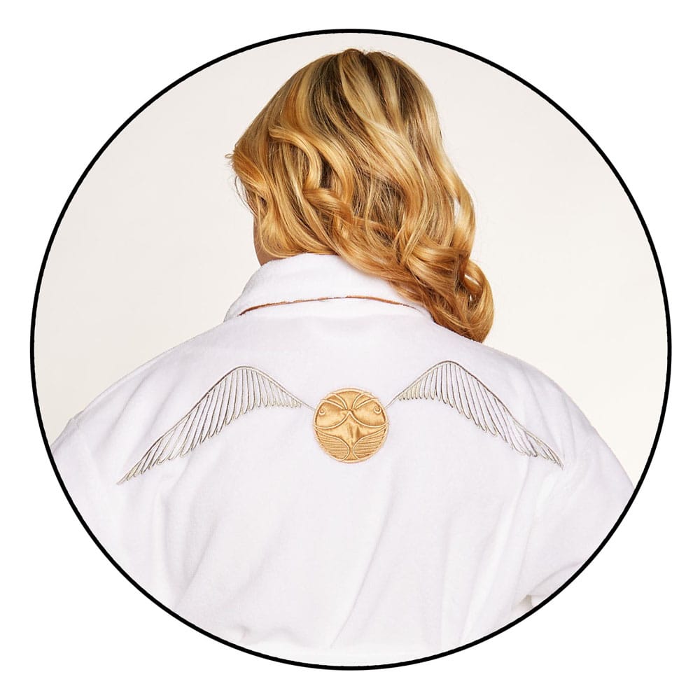 Harry Potter Girlie Fleece-Bademantel Goldener Schnatz - Preorder - ETA: 09.12.2025