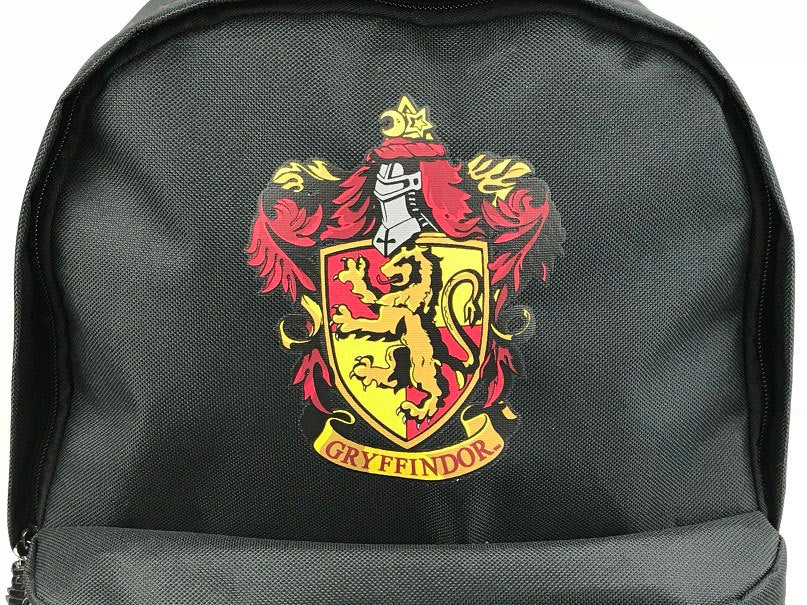 Harry Potter Rucksack Gryffindor Black Burgundy - Versand: 5-7 Tage nach Bestellung