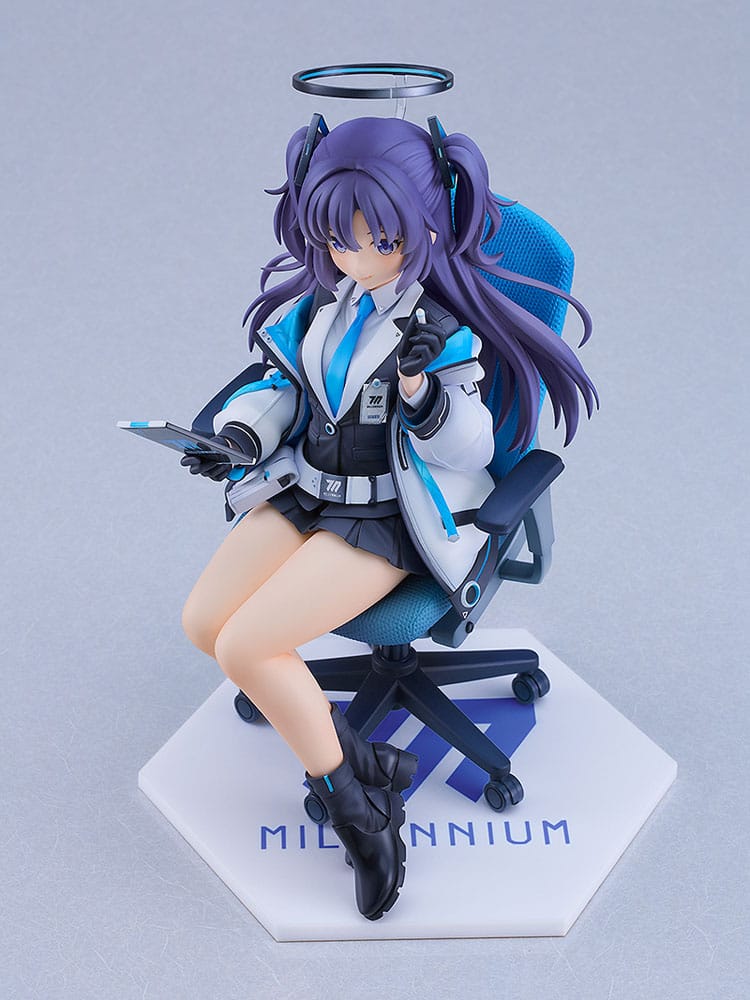 Blue Archive PVC Statue 1/7 Yuuka Daily Life Of A Treasurer 20 cm - Versand: 5-7 Tage nach Bestellung