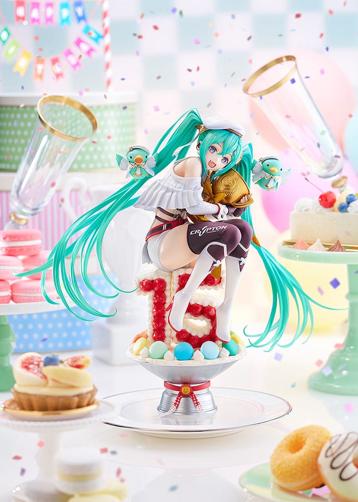 Hatsune Miku Characters PVC Statue 1/6 Racing Miku: 2023 - 15th Anniversary Ver. 26 cm - Preorder - ETA: 27.10.2025