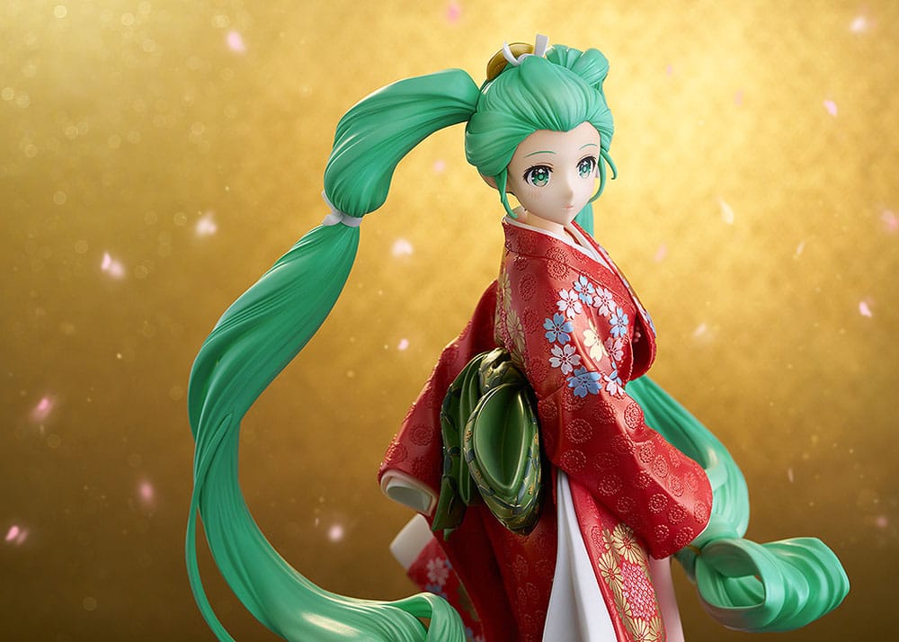 Character Vocal Series 01: Hatsune Miku PVC Statue 1/7 Hatsune Miku: Beauty Looking Back Miku Ver. 28 cm - sofort lieferbar