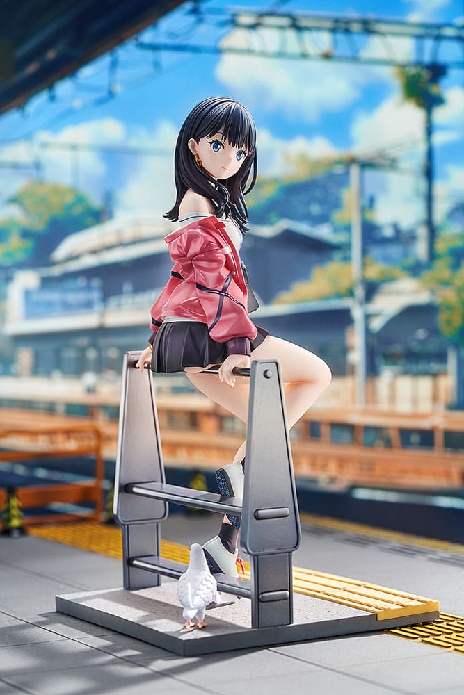 Gridman Universe PVC Statue 1/7 Rikka Takarada: Blue Sky Station 21 cm - Versand: 7 Tage nach Bestellung