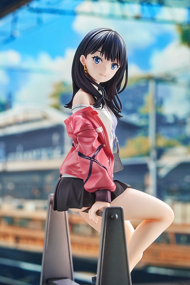 Gridman Universe PVC Statue 1/7 Rikka Takarada: Blue Sky Station 21 cm - Versand: 7 Tage nach Bestellung