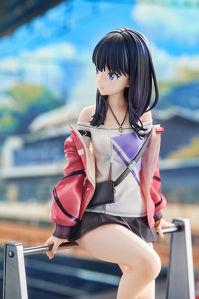Gridman Universe PVC Statue 1/7 Rikka Takarada: Blue Sky Station 21 cm - Versand: 7 Tage nach Bestellung