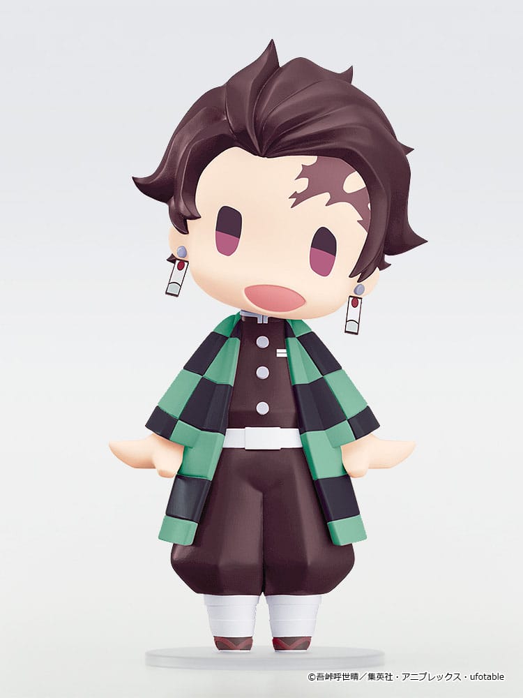 Demon Slayer: Kimetsu no Yaiba HELLO! GOOD SMILE Actionfigur Tanjiro Kamado 10 cm    - Preorder - ETA: 25.01.2026