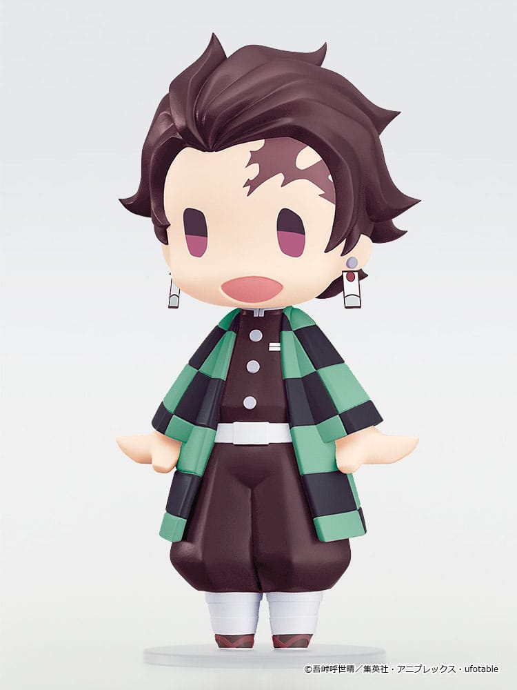 Demon Slayer: Kimetsu no Yaiba HELLO! GOOD SMILE Actionfigur Tanjiro Kamado 10 cm    - Preorder - ETA: 25.01.2026