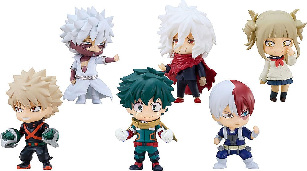 My Hero Academia Nendoroid Surprise Minifiguren 7 cm Heroes vs Villains Display (6)  - Versand: 7 Tage nach Bestellung