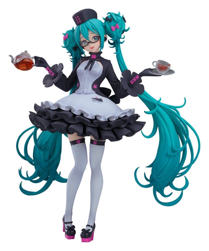Character Vocal Series 01: Hatsune Miku Pop Up Parade Hatsune Miku: Glasses x Café Ver. 18 cm - Preorder - ETA: 25.11.2026