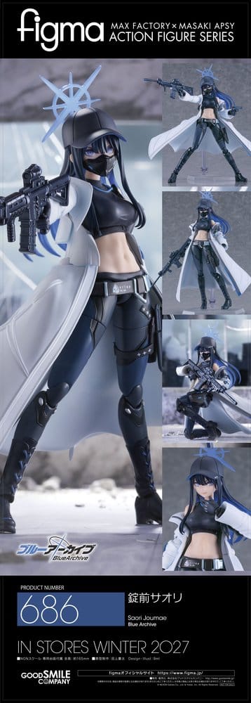 Blue Archive Figma Actionfigur Saori Joumae 17 cm - Preorder - ETA: 25.03.2027