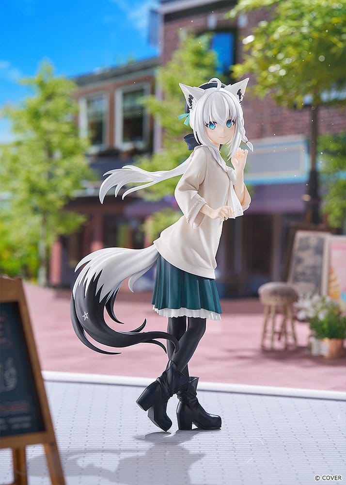 Hololive Production G.S. Collection PVC Figur 1/7 Shirakami Fubuki: Date Style - Casual Outfit Ver. 22 cm - Preorder - ETA: 25.11.2027