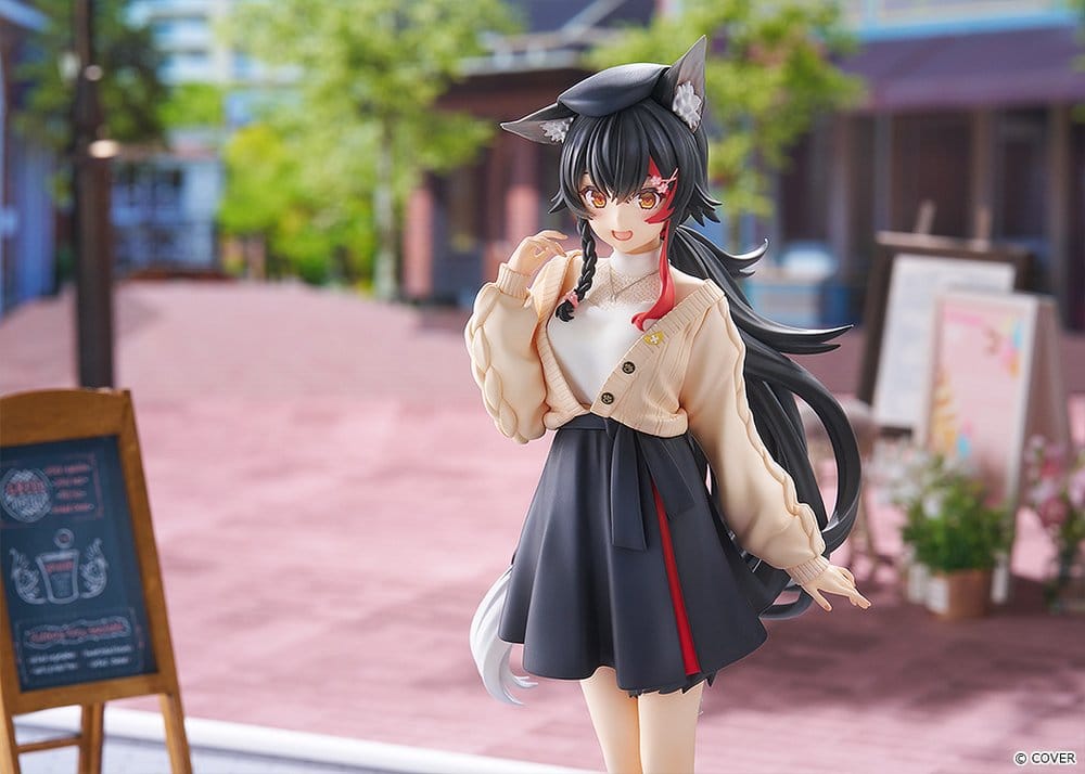 Hololive Production G.S. Collection PVC Figur 1/7 Ookami Mio Date Style - Street Outfit Ver. 24 cm - Preorder - ETA: 25.11.2027