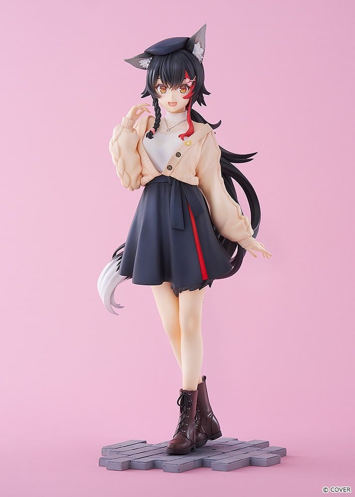 Hololive Production G.S. Collection PVC Figur 1/7 Ookami Mio Date Style - Street Outfit Ver. 24 cm - Preorder - ETA: 25.11.2027