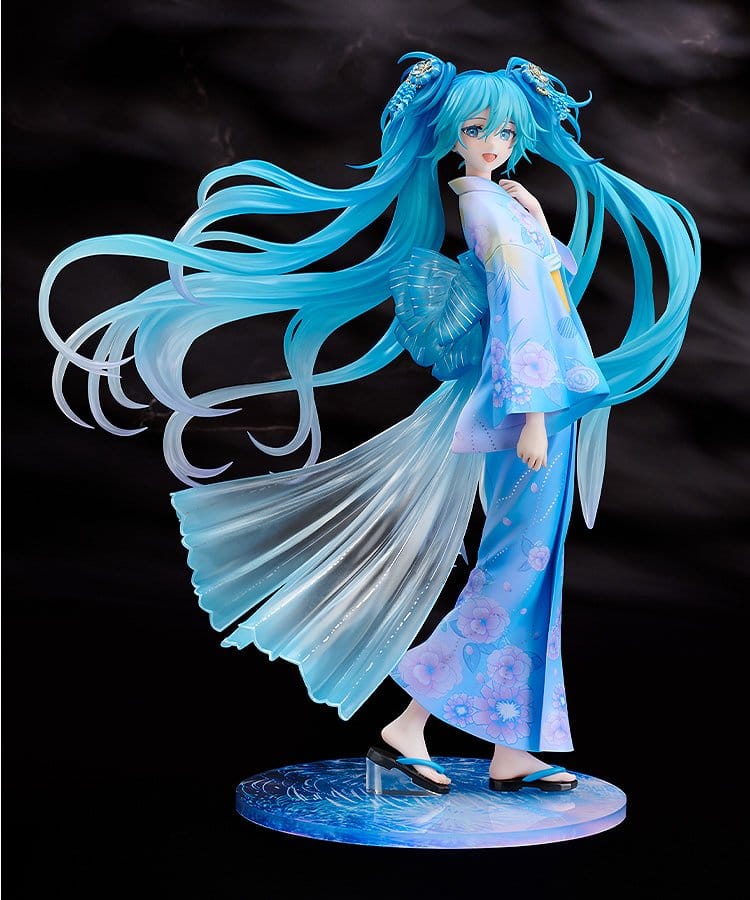Character Vocal Series 01: Hatsune Miku PVC Figur 1/7 Music & Fire Works Ver. 23 cm - Preorder - ETA: 25.08.2027