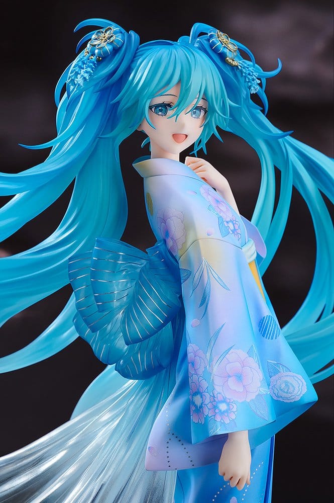 Character Vocal Series 01: Hatsune Miku PVC Figur 1/7 Music & Fire Works Ver. 23 cm - Preorder - ETA: 25.08.2027