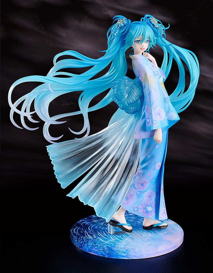 Character Vocal Series 01: Hatsune Miku PVC Figur 1/7 Music & Fire Works Ver. 23 cm - Preorder - ETA: 25.08.2027