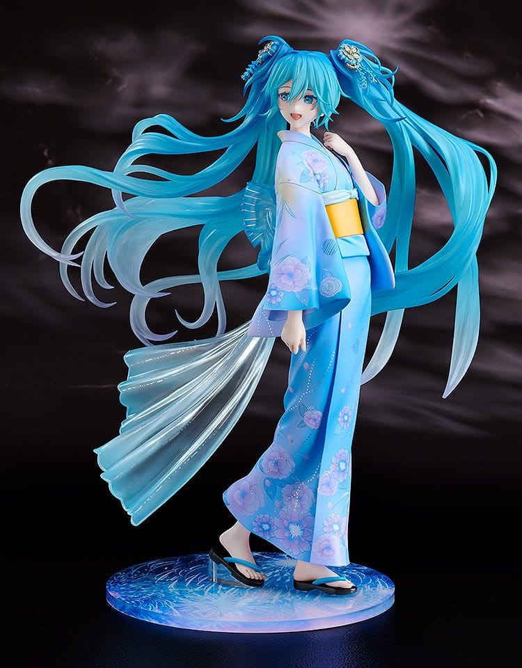 Character Vocal Series 01: Hatsune Miku PVC Figur 1/7 Music & Fire Works Ver. 23 cm - Preorder - ETA: 25.08.2027