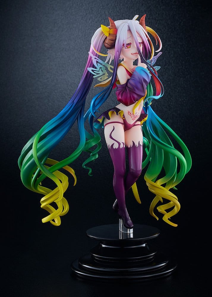 No Game No Life PVC Figur 1/7 Black Shiro 26 cm - Preorder - ETA: 25.08.2027