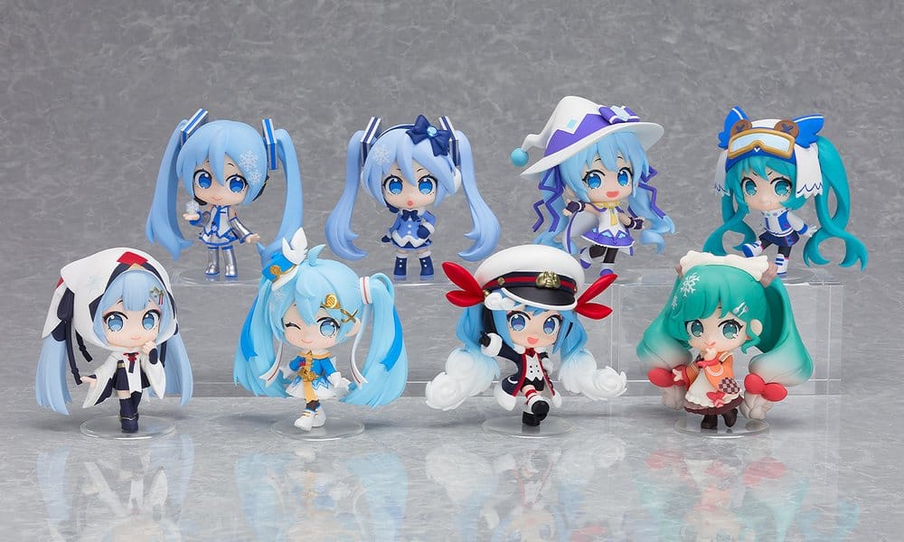 Character Vocal Series 01: Hatsune Miku Minifiguren Snow Miku All Stars Collection Vol. 1 8 cm Blind Box Sortiment (8) - Preorder - ETA: 23.04.2027