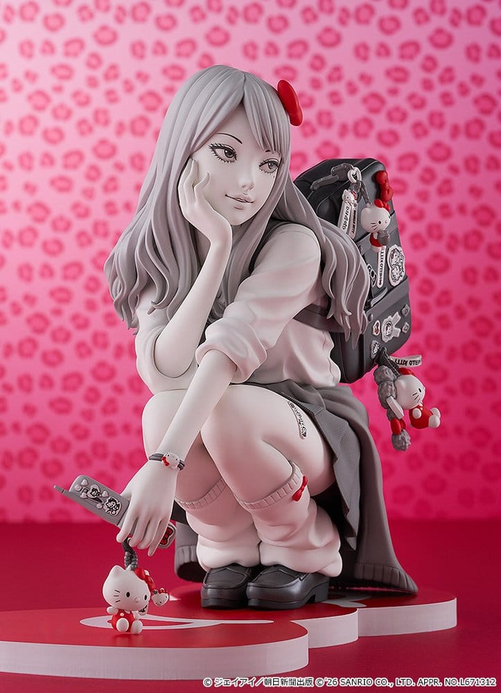 Junji Ito PVC Figur Gyaru Tomie x Hello Kitty 14 cm - Preorder - ETA: 23.07.2027
