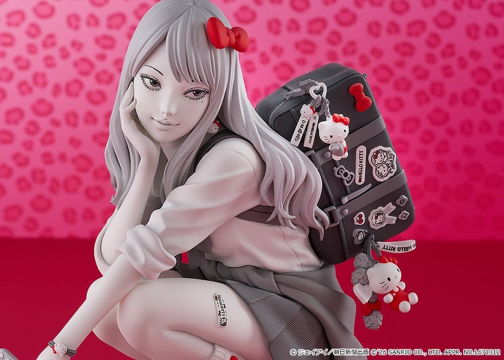 Junji Ito PVC Figur Gyaru Tomie x Hello Kitty 14 cm - Preorder - ETA: 23.07.2027