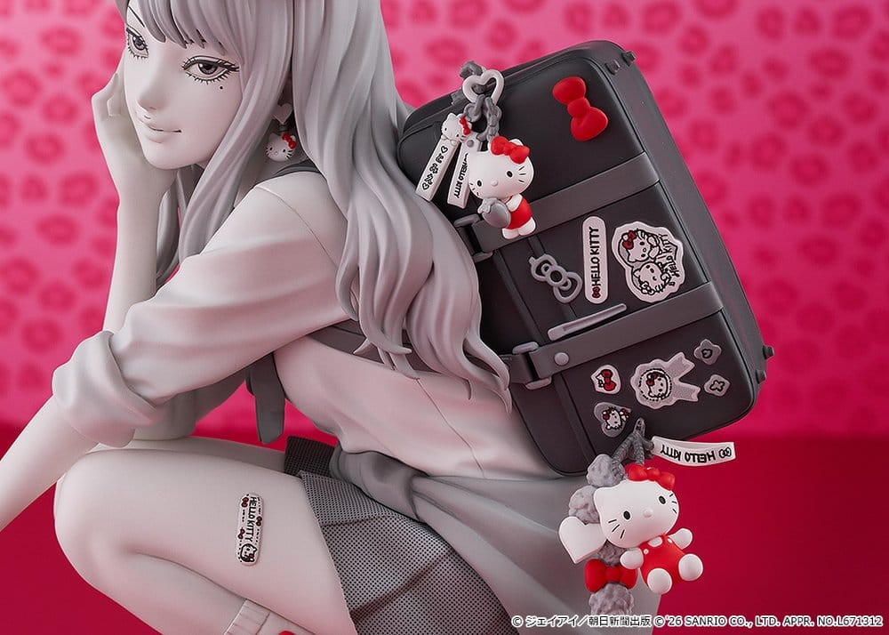 Junji Ito PVC Figur Gyaru Tomie x Hello Kitty 14 cm - Preorder - ETA: 23.07.2027