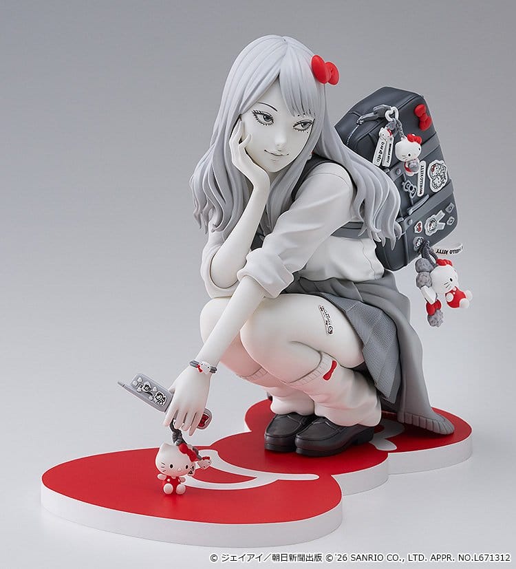 Junji Ito PVC Figur Gyaru Tomie x Hello Kitty 14 cm - Preorder - ETA: 23.07.2027