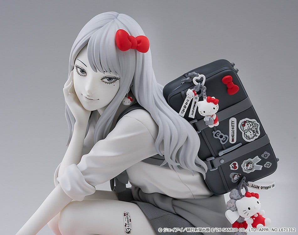 Junji Ito PVC Figur Gyaru Tomie x Hello Kitty 14 cm - Preorder - ETA: 23.07.2027